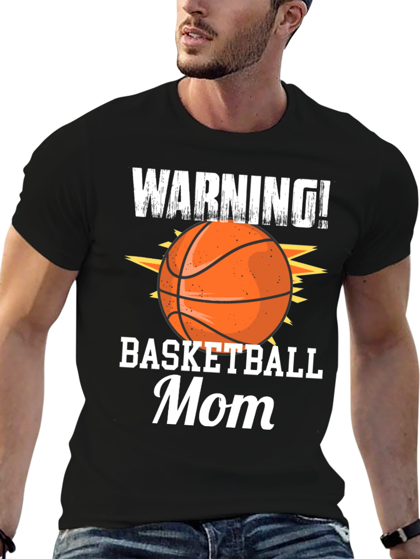 Basketball Mom Warning T-Shirt