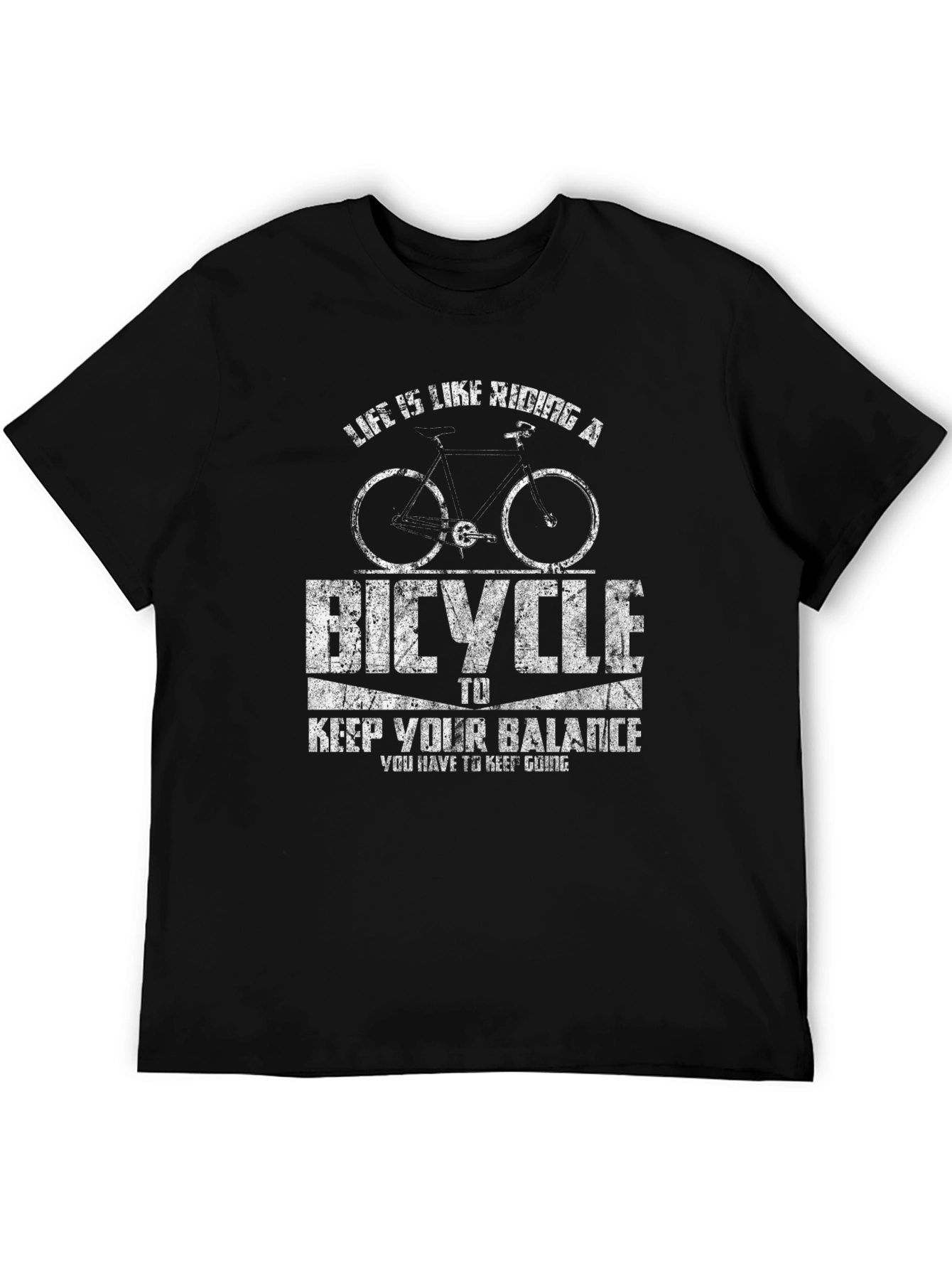 Life is Like Riding A Bicycle Graphic Tee