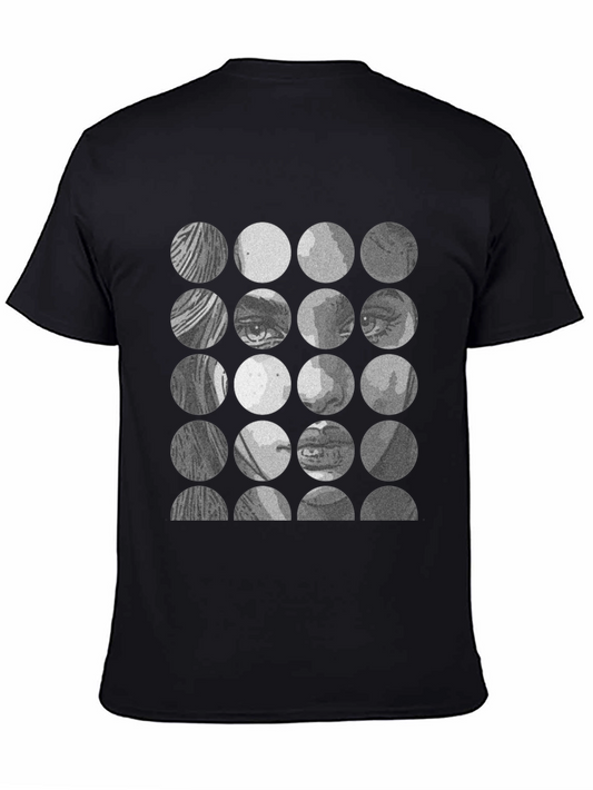 Face Mosaic T-Shirt - Unique Graphic Tee