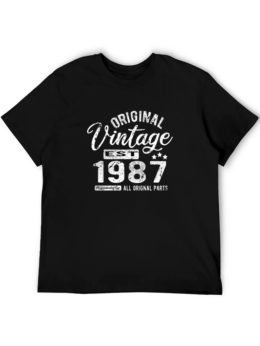 Original Vintage 1987 Graphic Tee - Retro Style