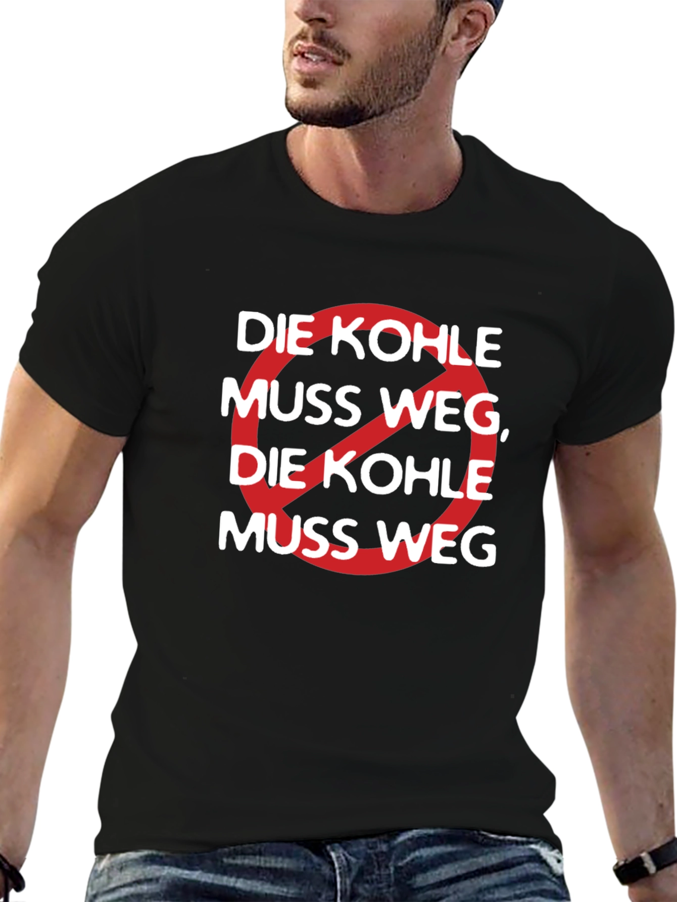 Die Kohle Muss Weg Graphic Tee