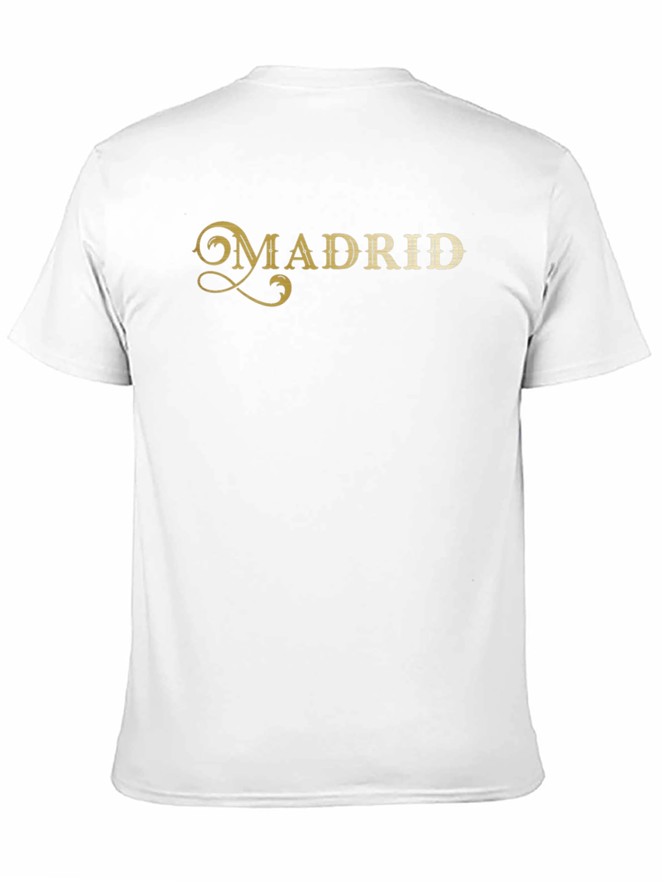 Madrid Script T-Shirt - Classic City Style