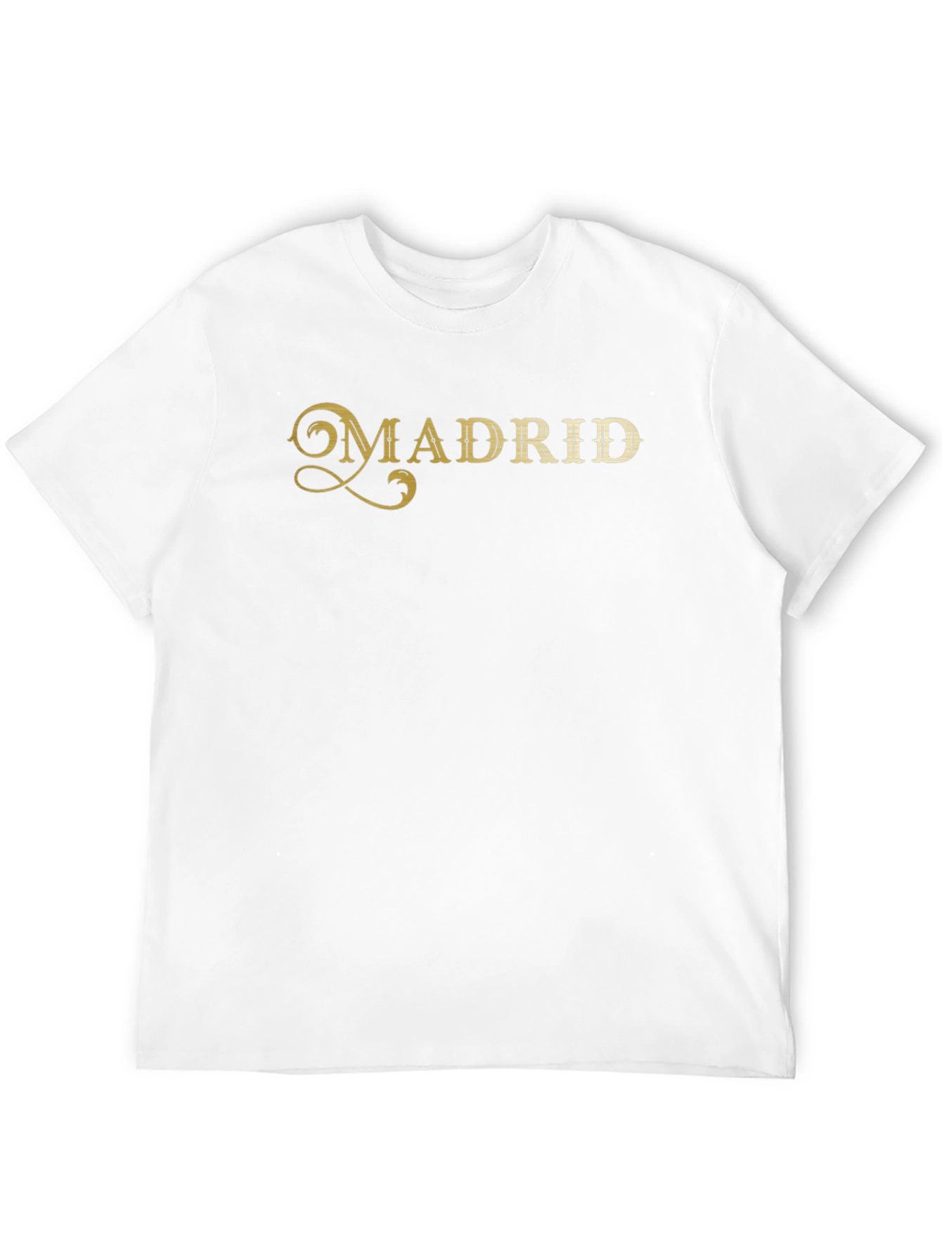 Madrid Script T-Shirt - Classic City Style