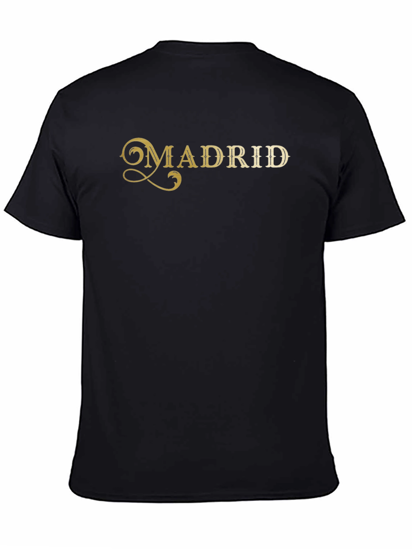 Madrid Script T-Shirt - Classic City Style
