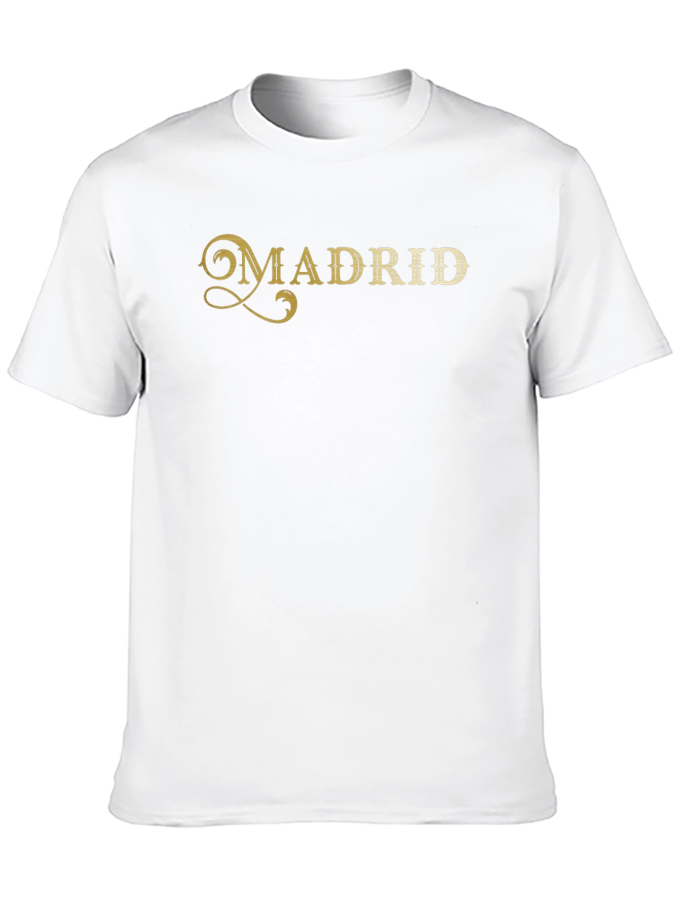 Madrid Script T-Shirt - Classic City Style