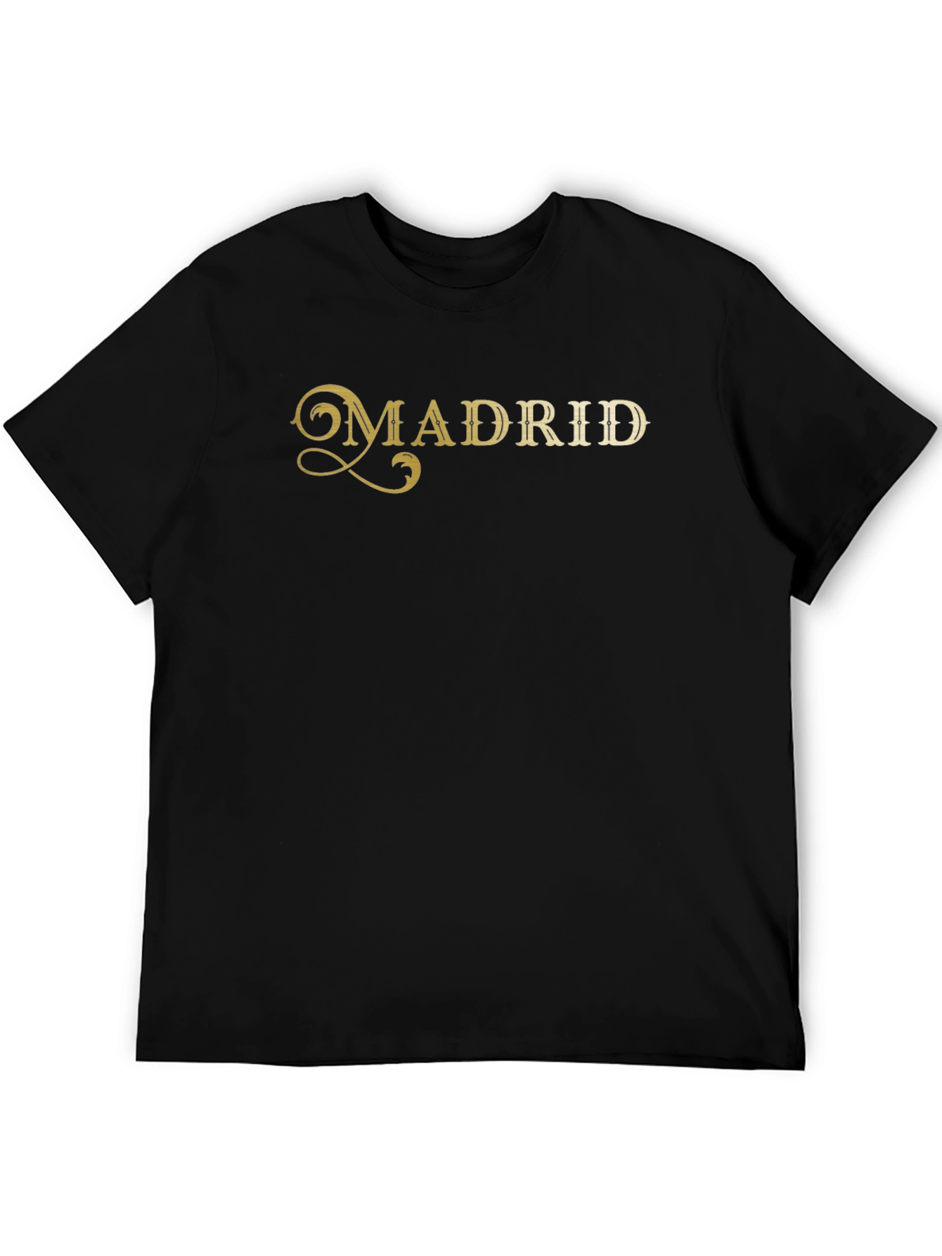 Madrid Script T-Shirt - Classic City Style