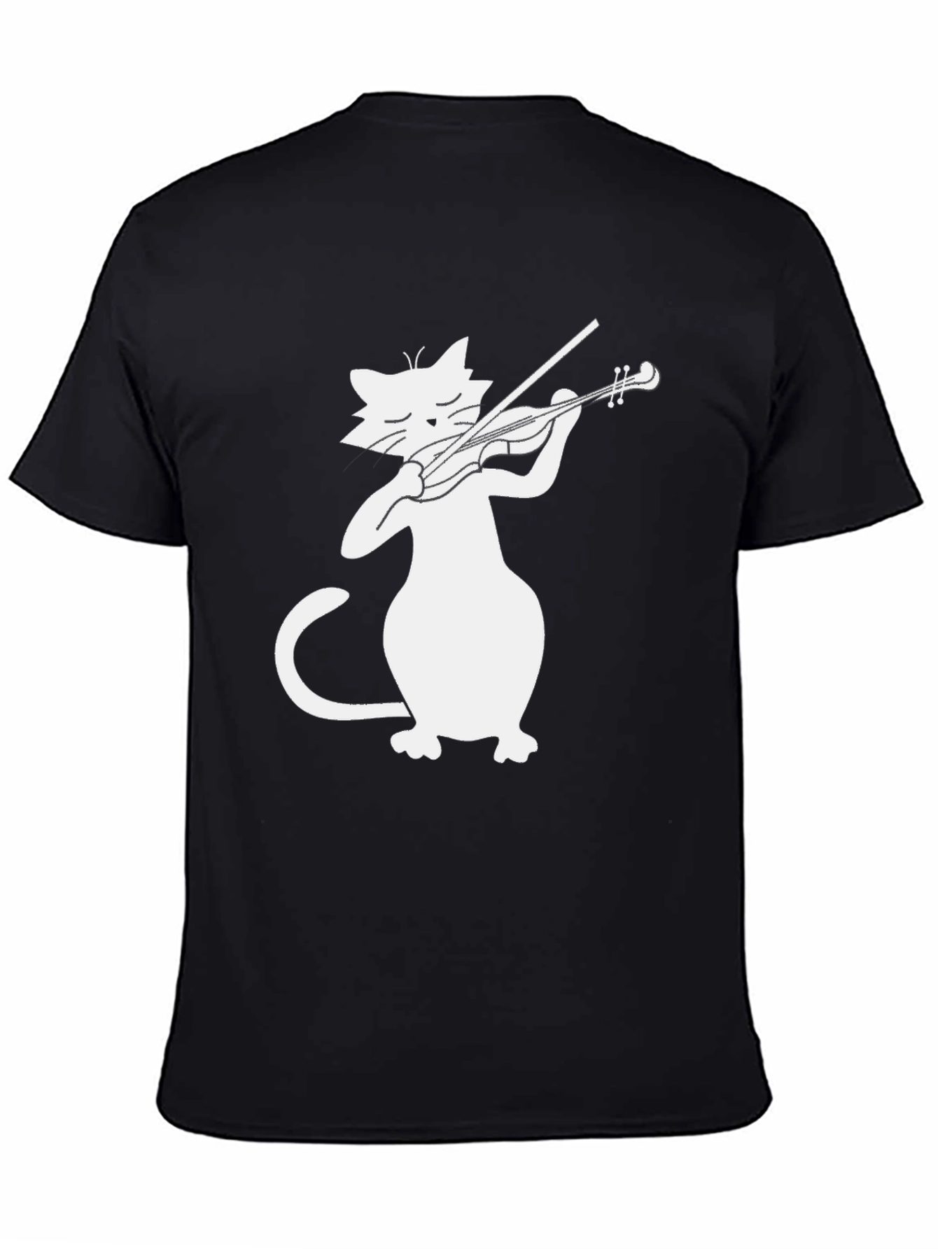 Cat Playing Violin T-Shirt