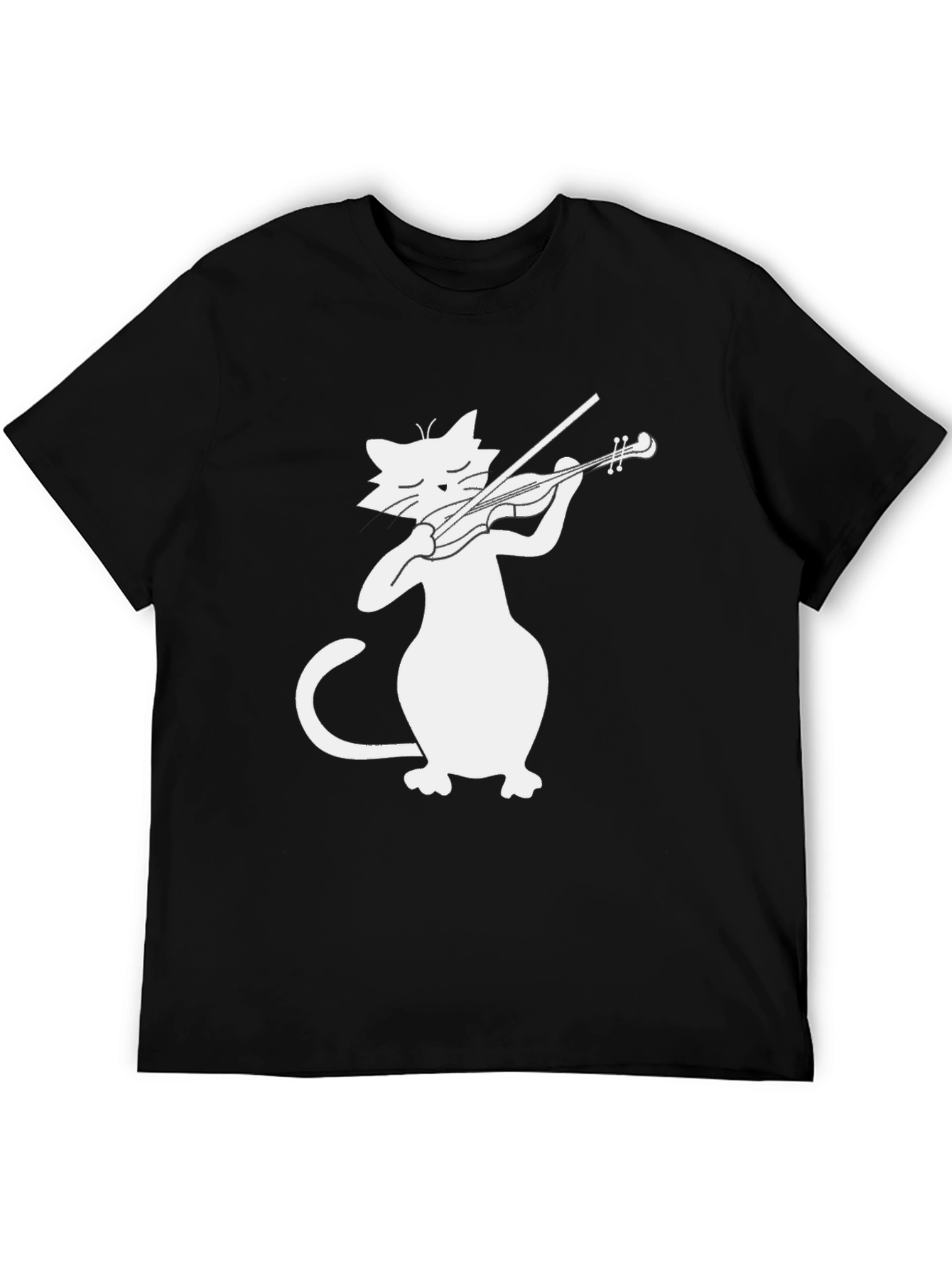 Cat Playing Violin T-Shirt