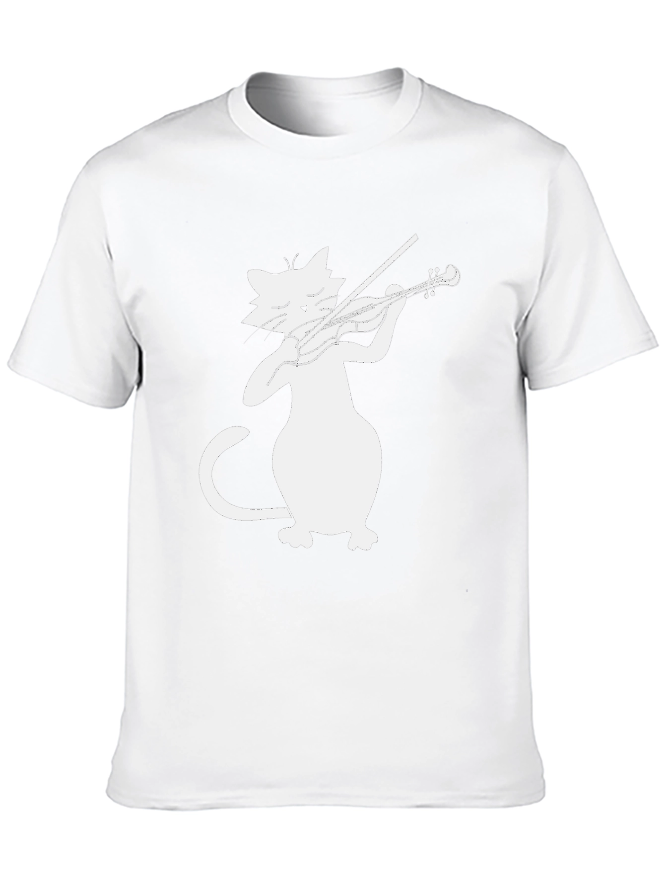 Cat Playing Violin T-Shirt