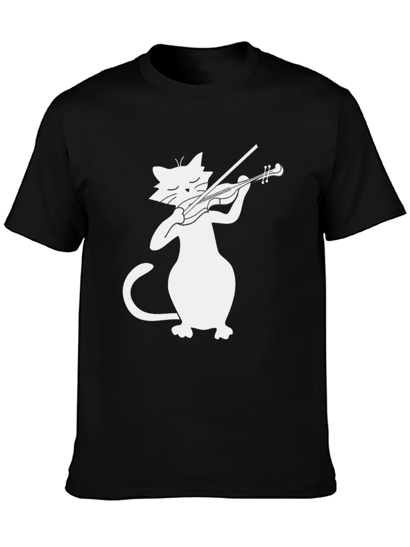 Cat Playing Violin T-Shirt