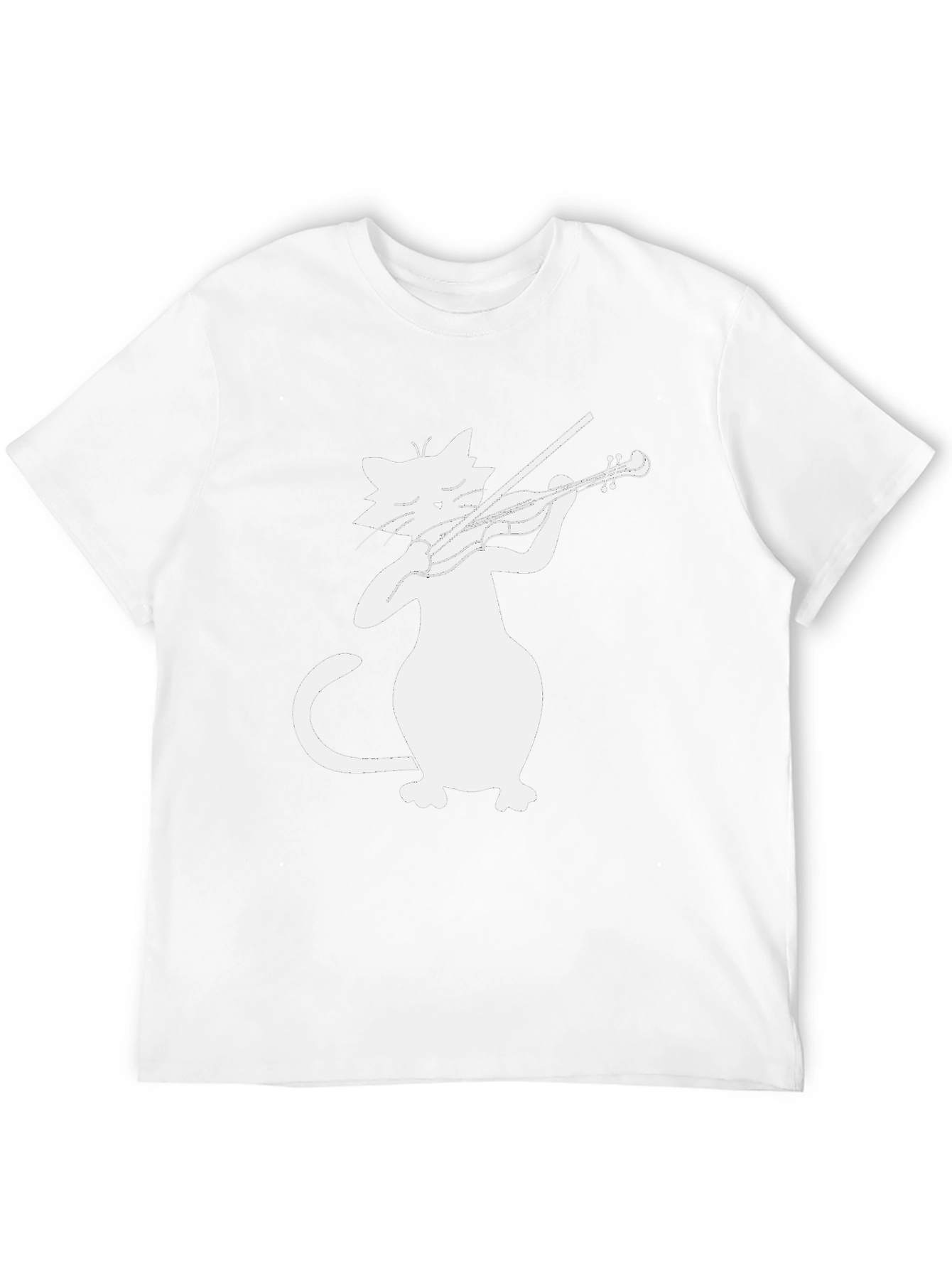 Cat Playing Violin T-Shirt