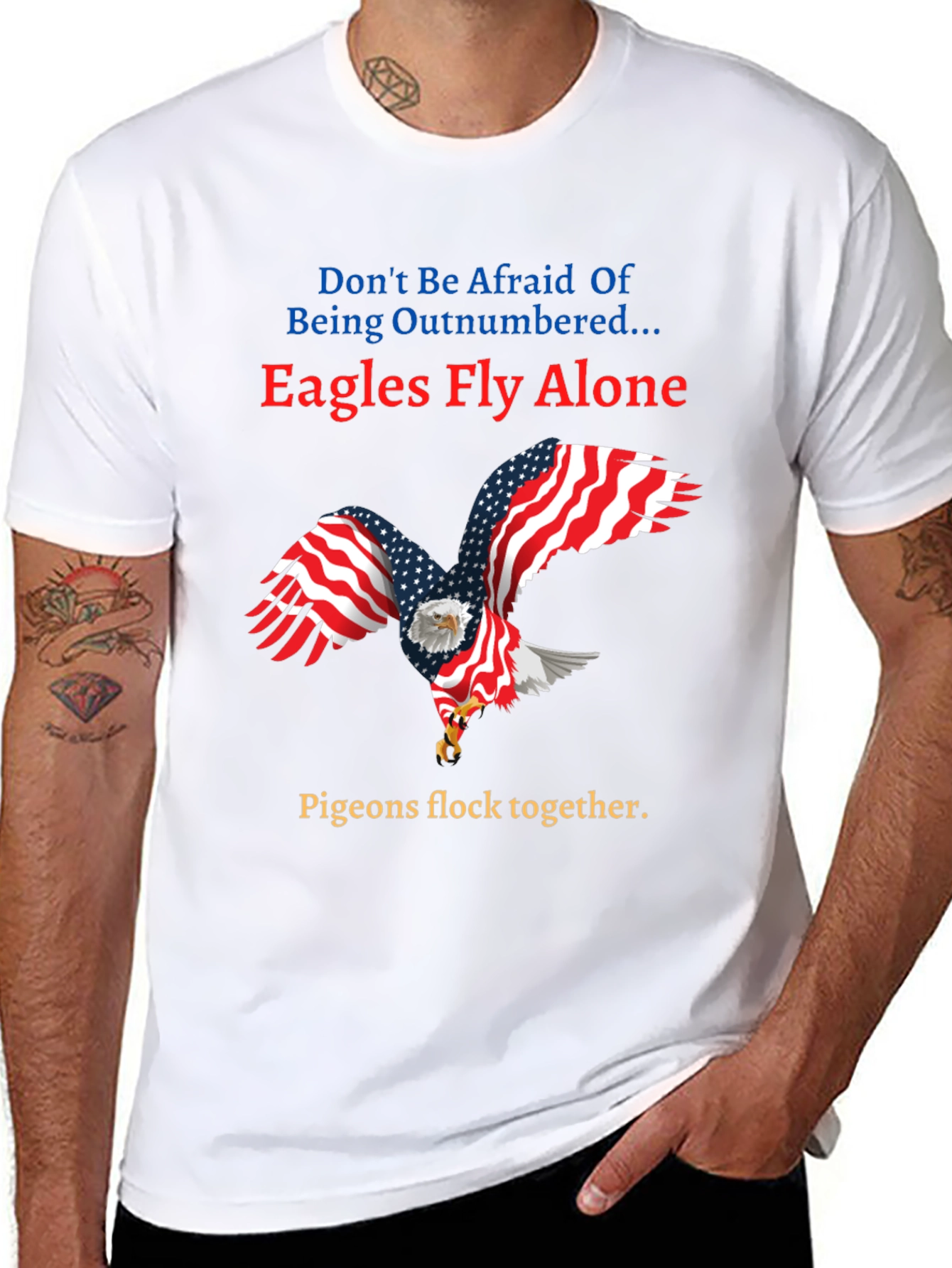 American Eagle Patriotic T-Shirt