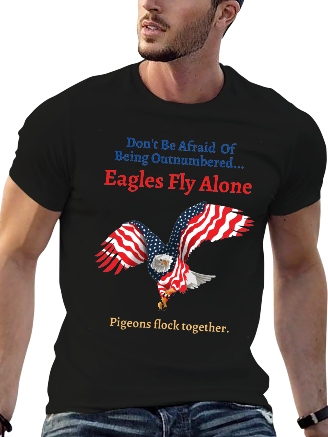 American Eagle Patriotic T-Shirt