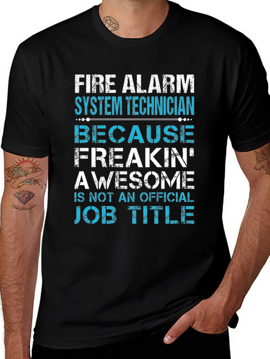 Fire Alarm System Technician T-Shirt