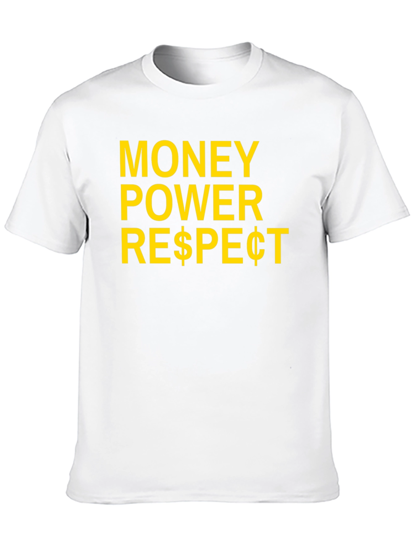 Money Power Respect T-Shirt - Black