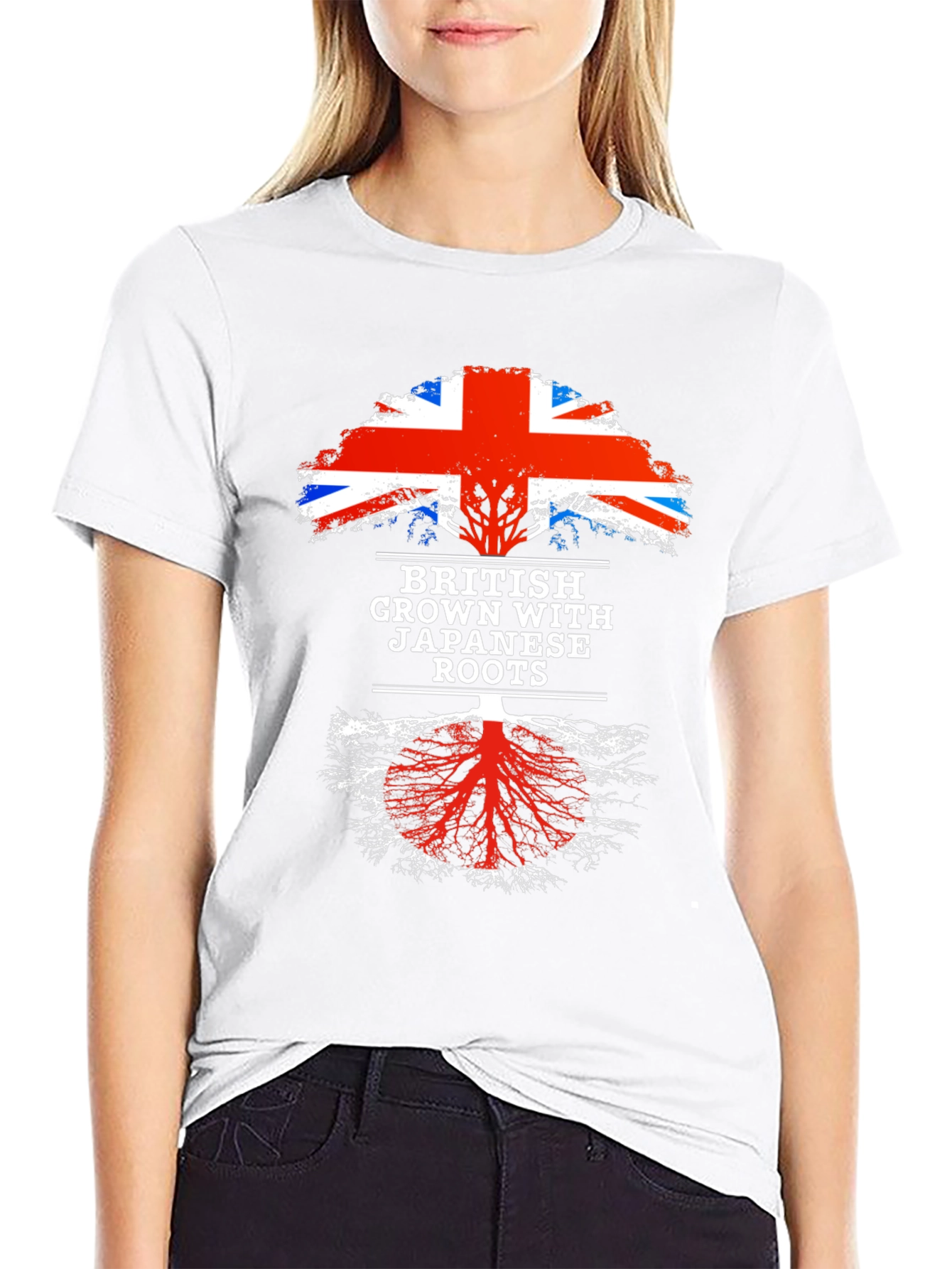 British Grown with Japanese Roots T-Shirt