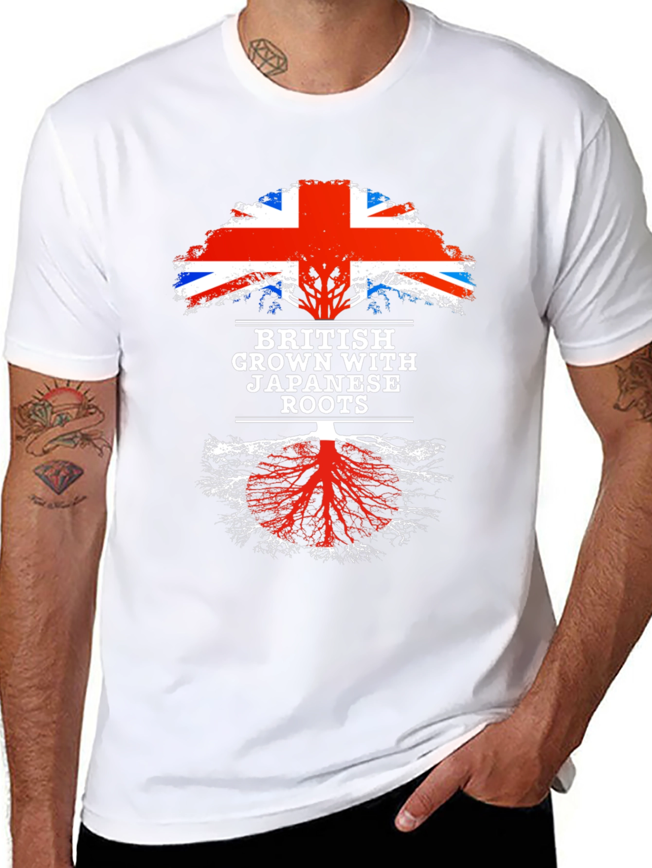 British Grown with Japanese Roots T-Shirt