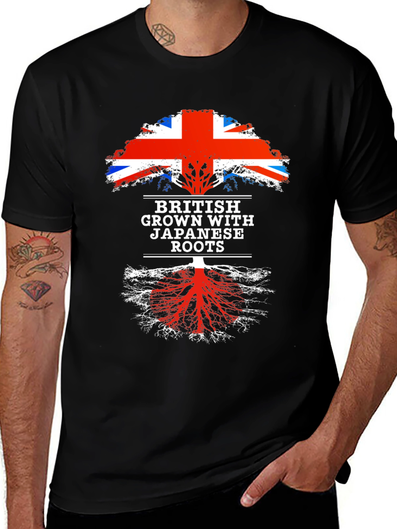 British Grown with Japanese Roots T-Shirt