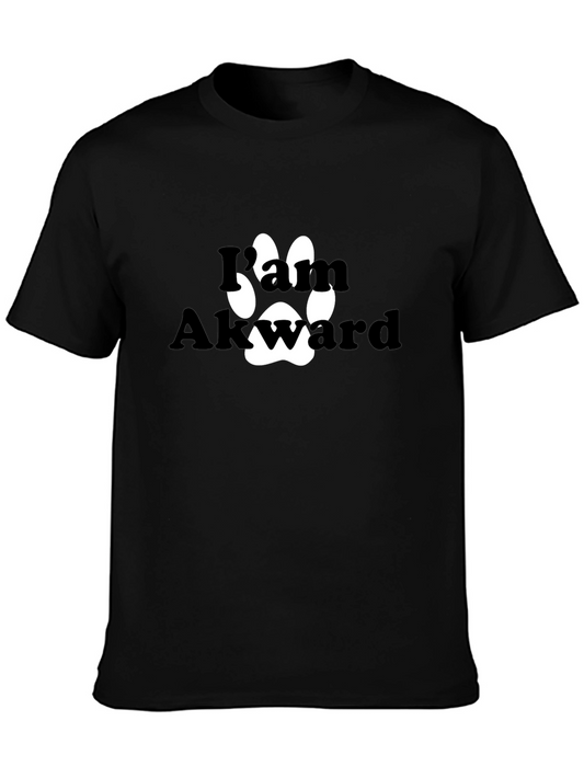I Paw Akward Graphic T-Shirt
