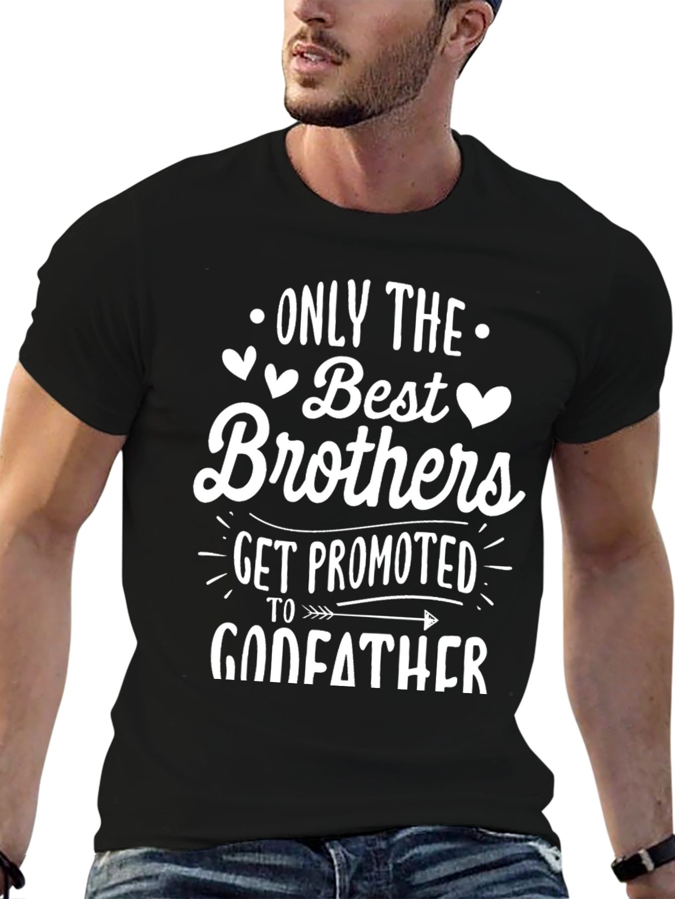 Best Brothers Get Promoted to Godfather T-Shirt