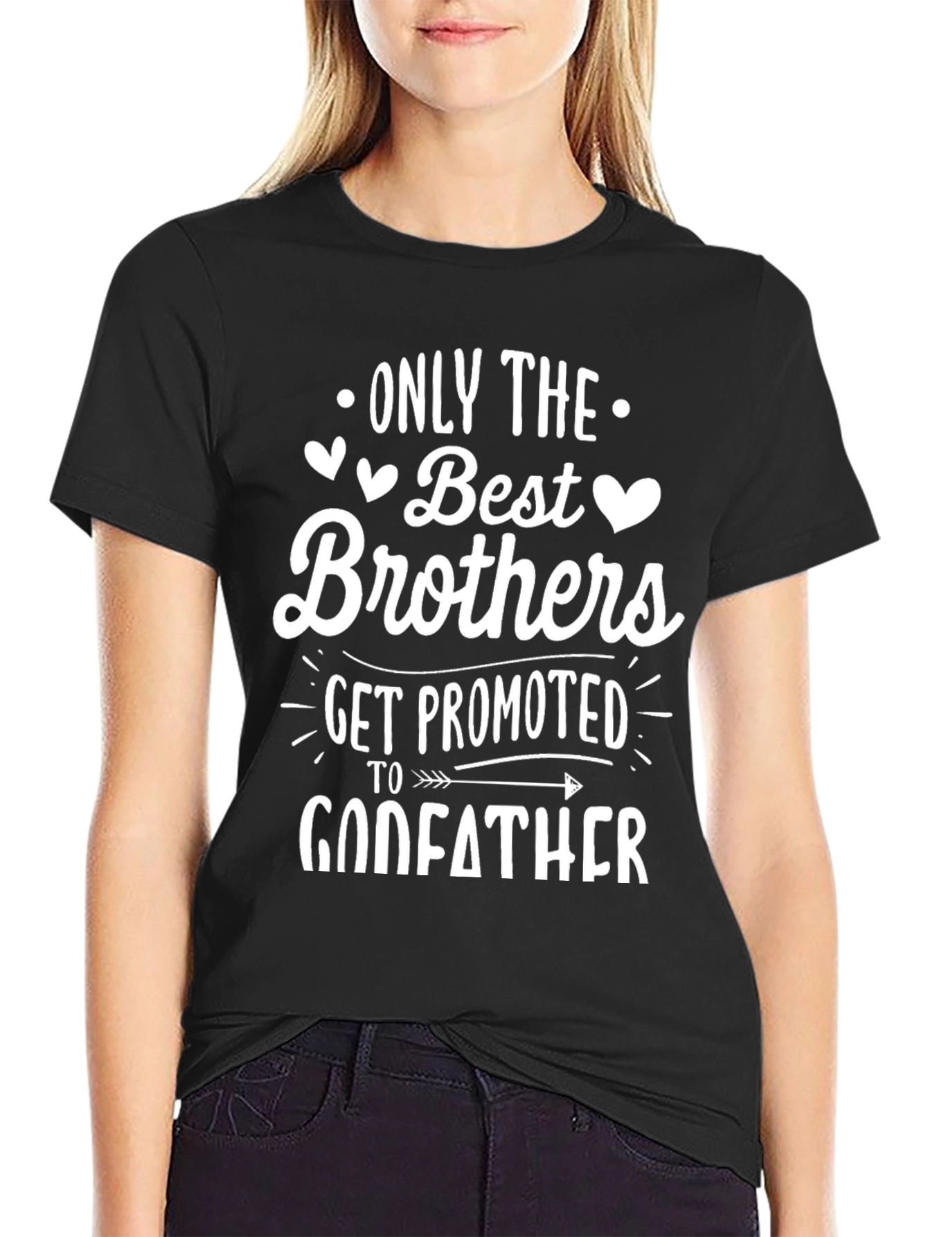 Best Brothers Get Promoted to Godfather T-Shirt