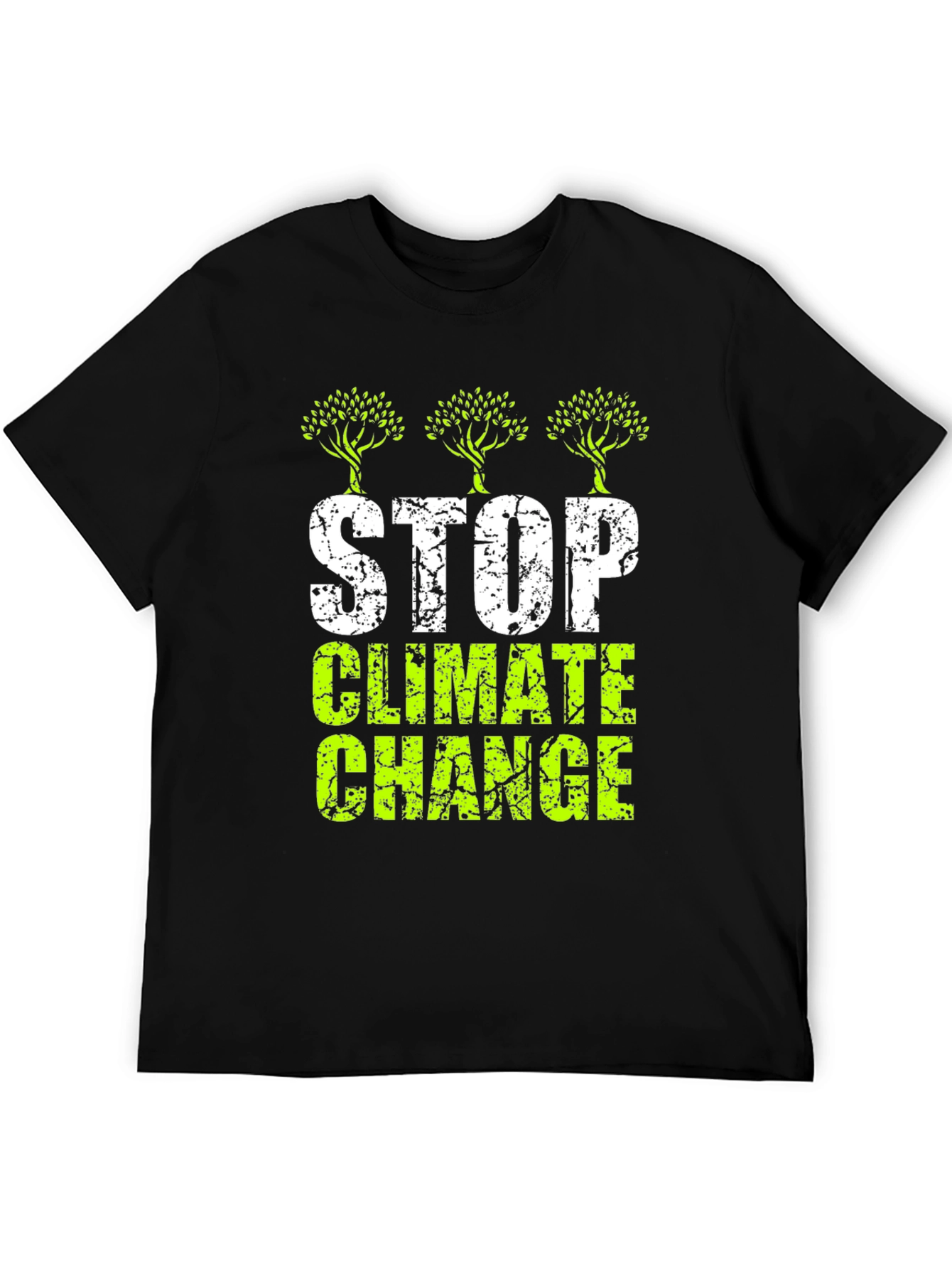 Stop Climate Change Graphic T-Shirt