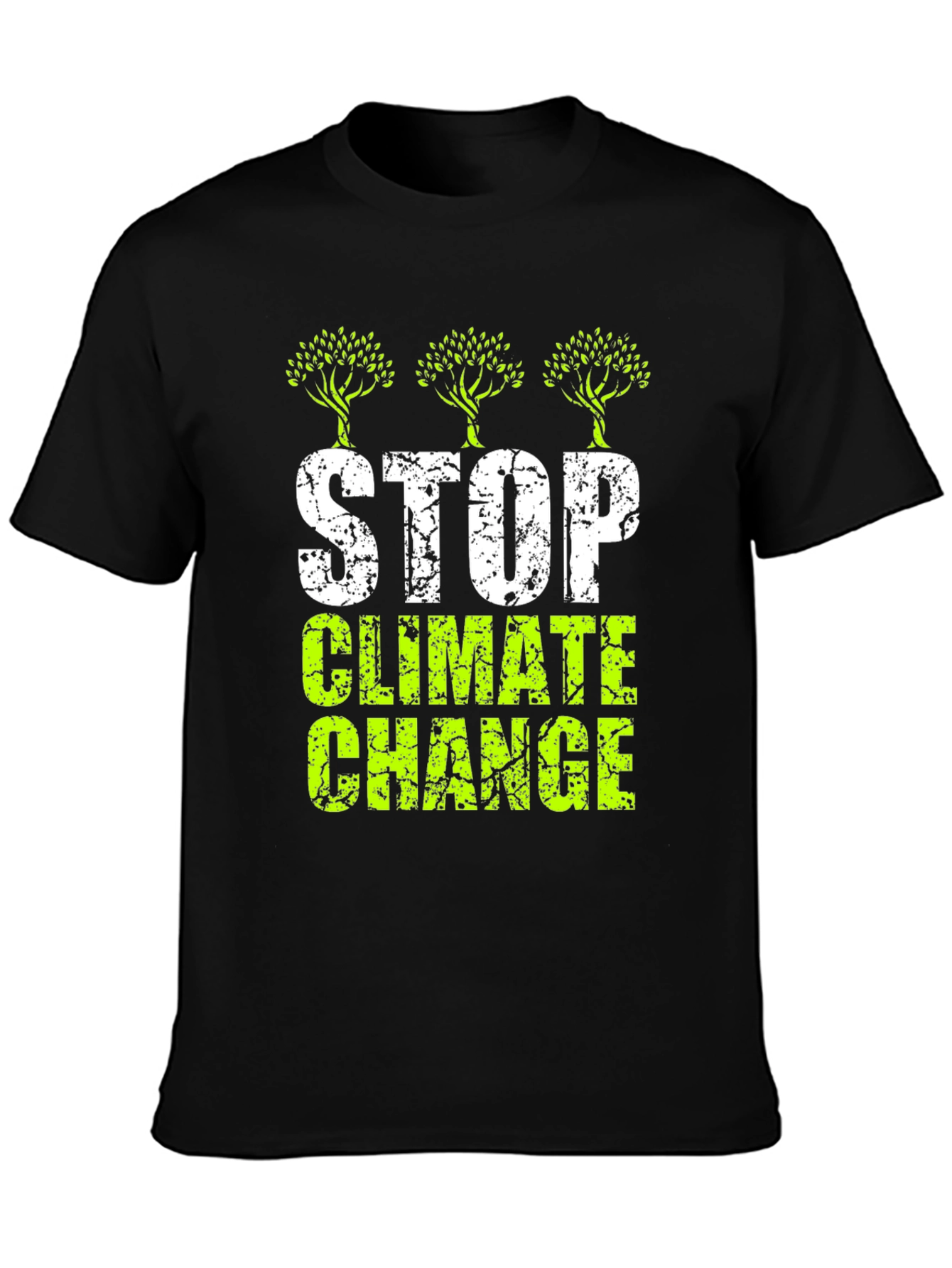 Stop Climate Change Graphic T-Shirt