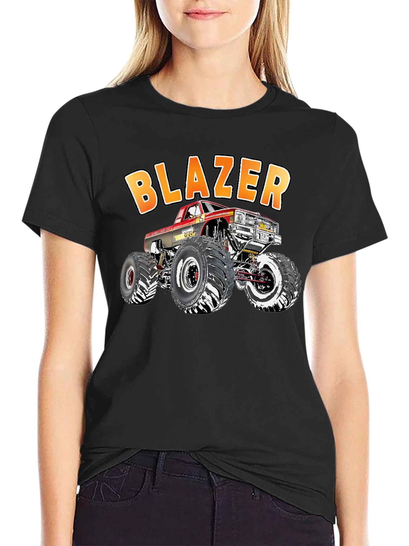 Blazer Monster Truck Graphic T-Shirt