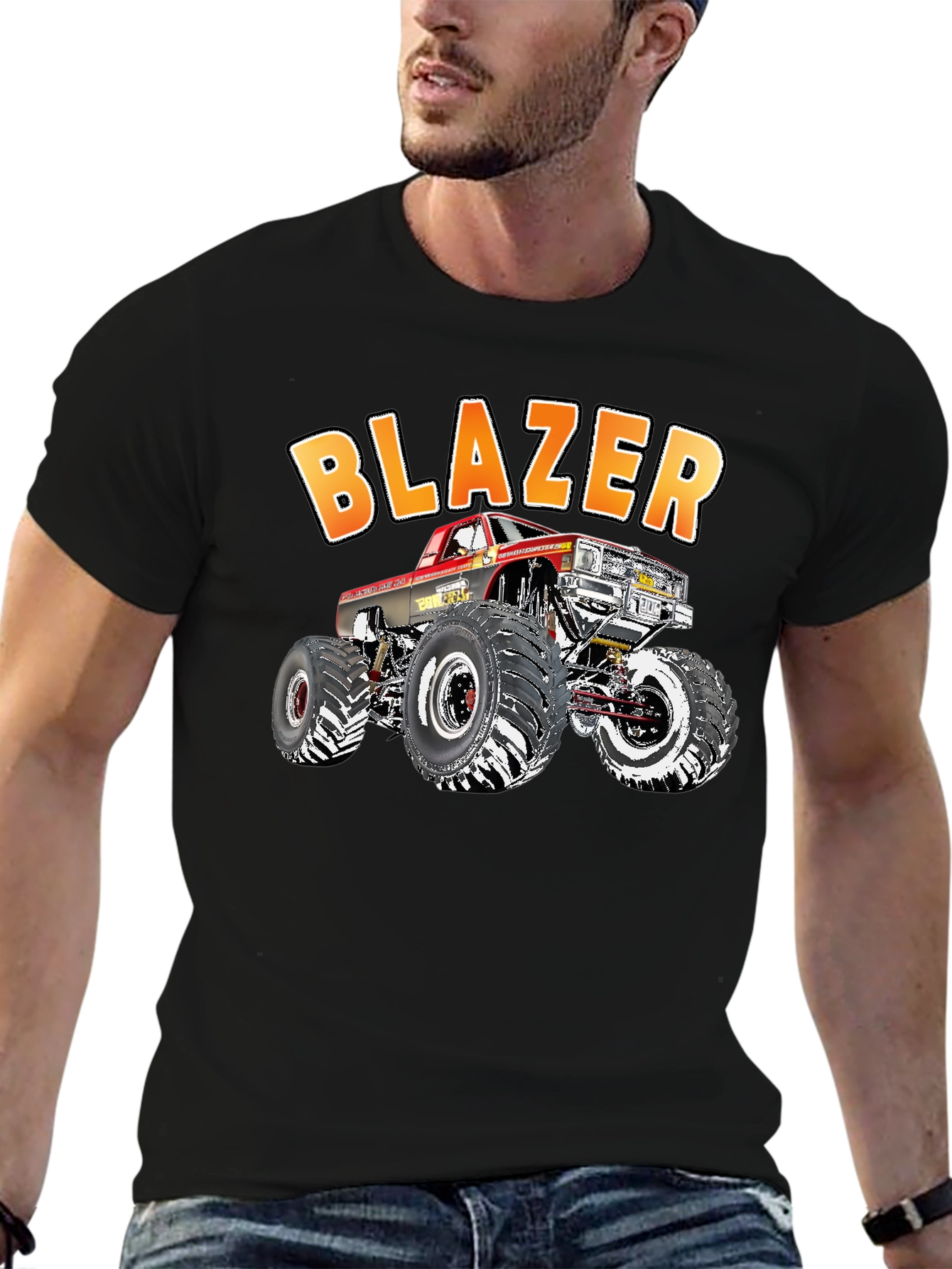 Blazer Monster Truck Graphic T-Shirt