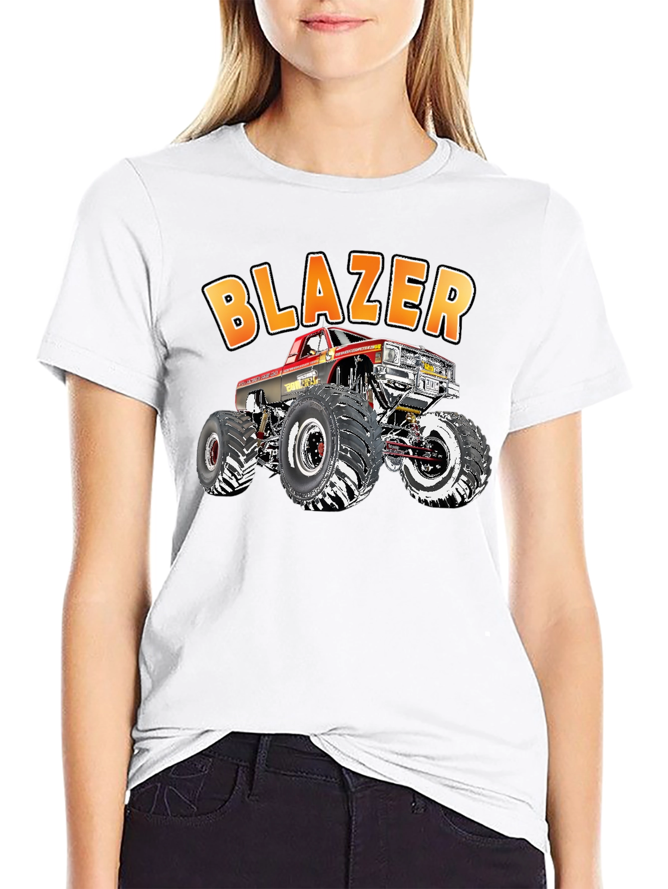 Blazer Monster Truck Graphic T-Shirt