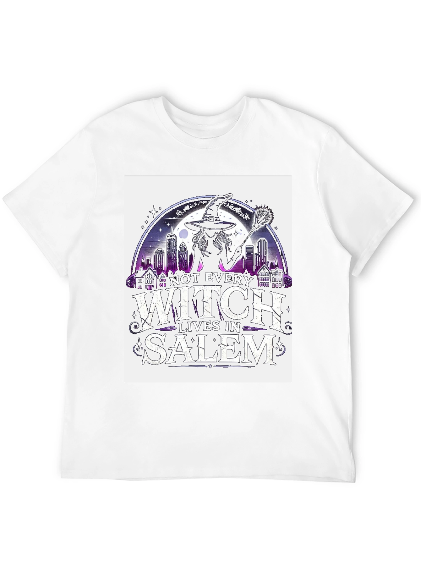 Witch Lives in Salem T-Shirt - Halloween