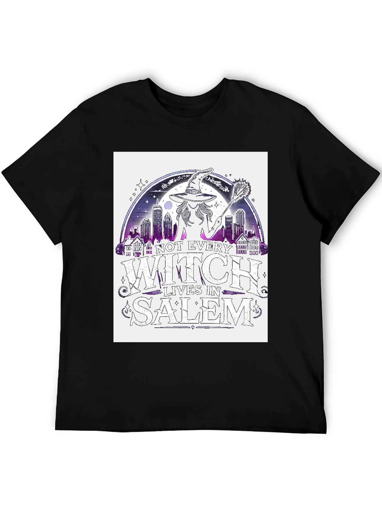 Witch Lives in Salem T-Shirt - Halloween