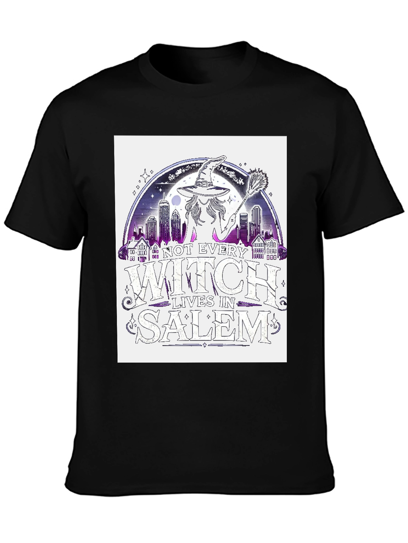 Witch Lives in Salem T-Shirt - Halloween