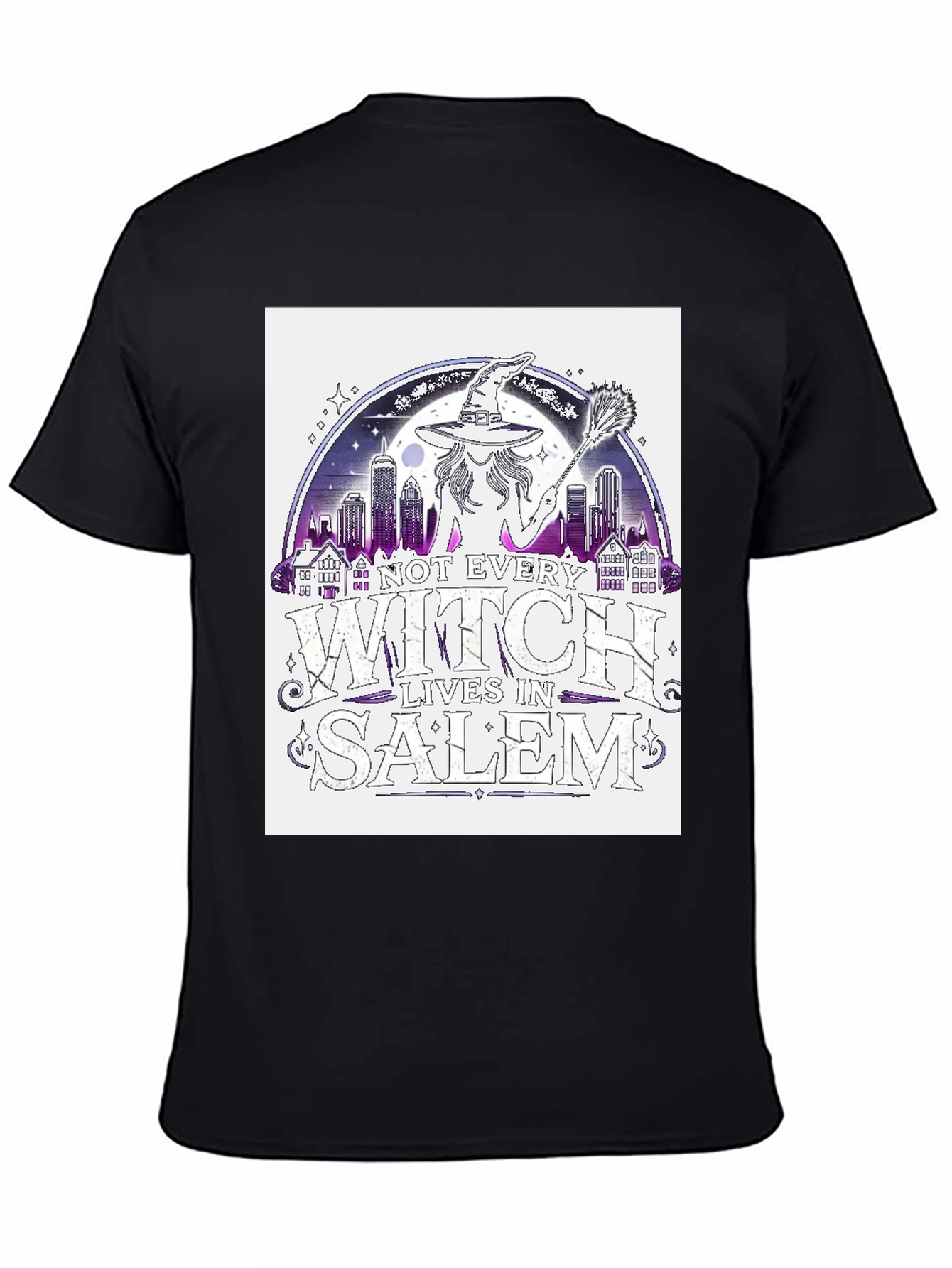 Witch Lives in Salem T-Shirt - Halloween