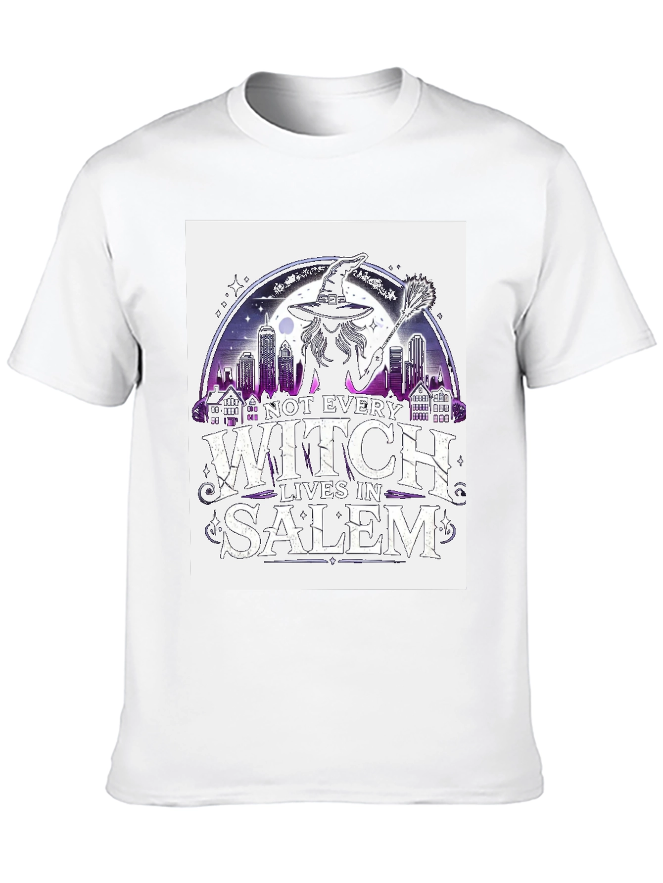 Witch Lives in Salem T-Shirt - Halloween