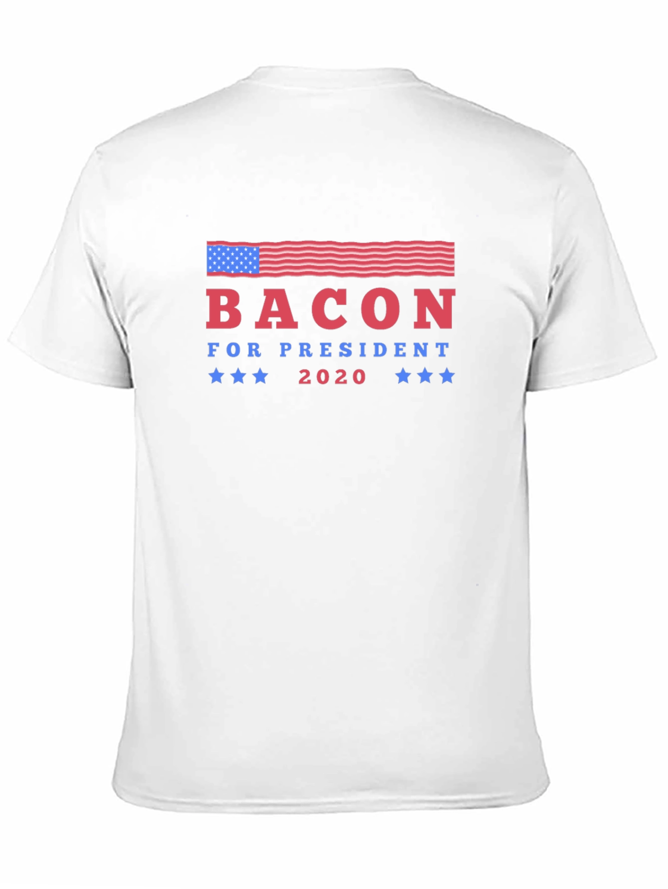 Bacon for President 2020 Graphic T-Shirt