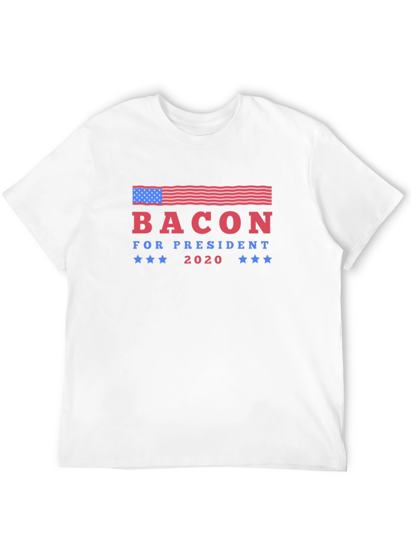 Bacon for President 2020 Graphic T-Shirt