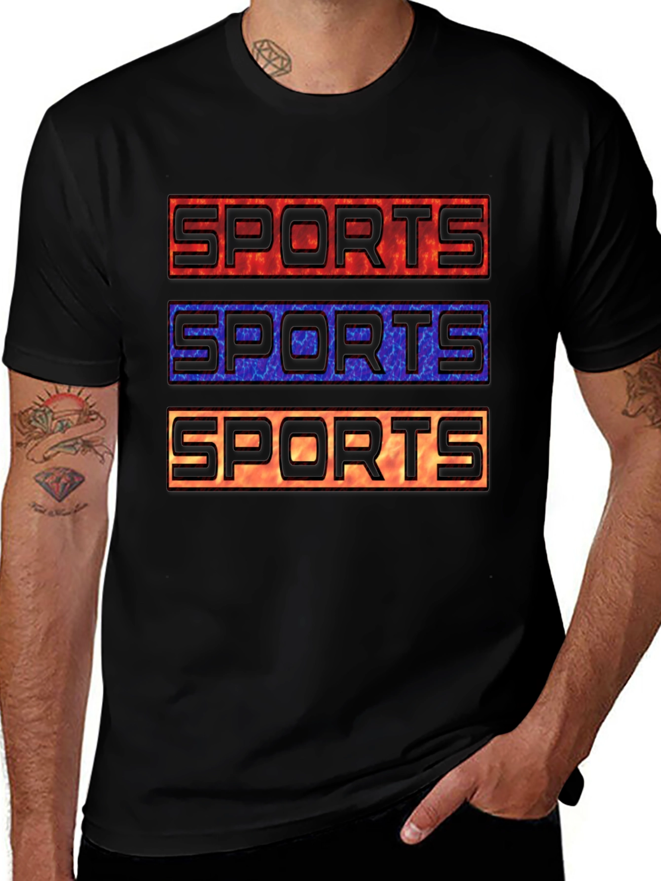 Bold SPORTS Graphic Tee