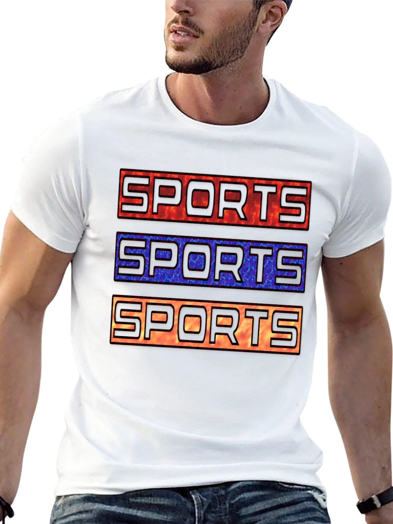 Bold SPORTS Graphic Tee