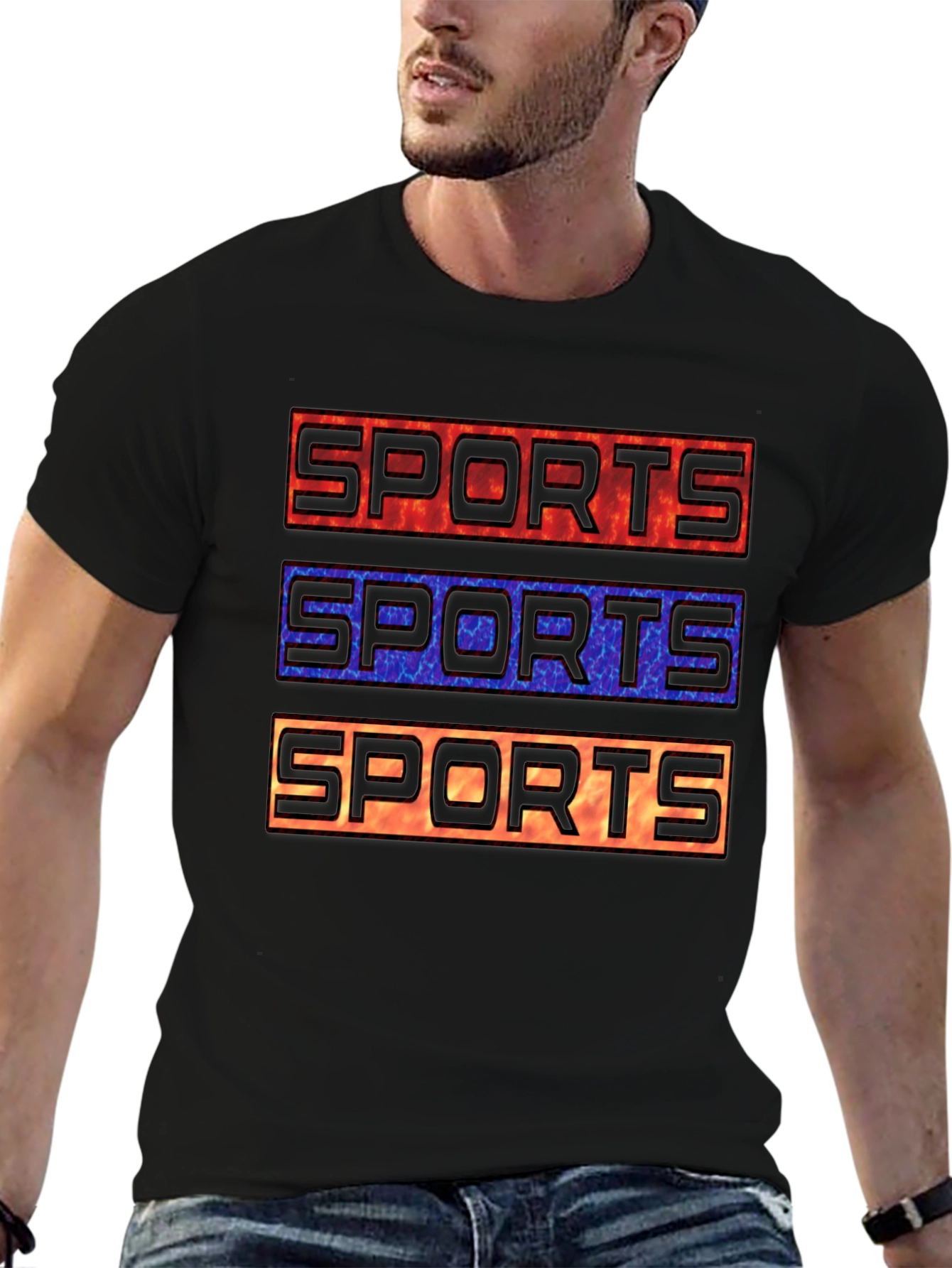 Bold SPORTS Graphic Tee
