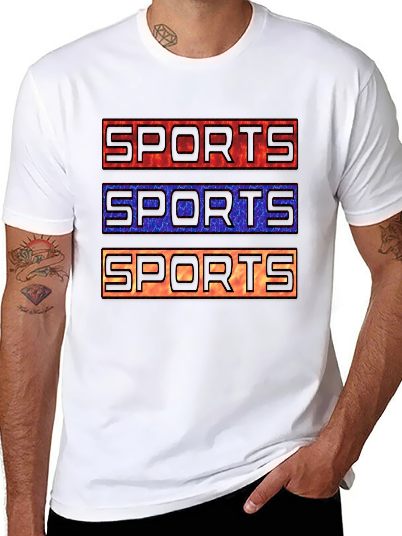 Bold SPORTS Graphic Tee
