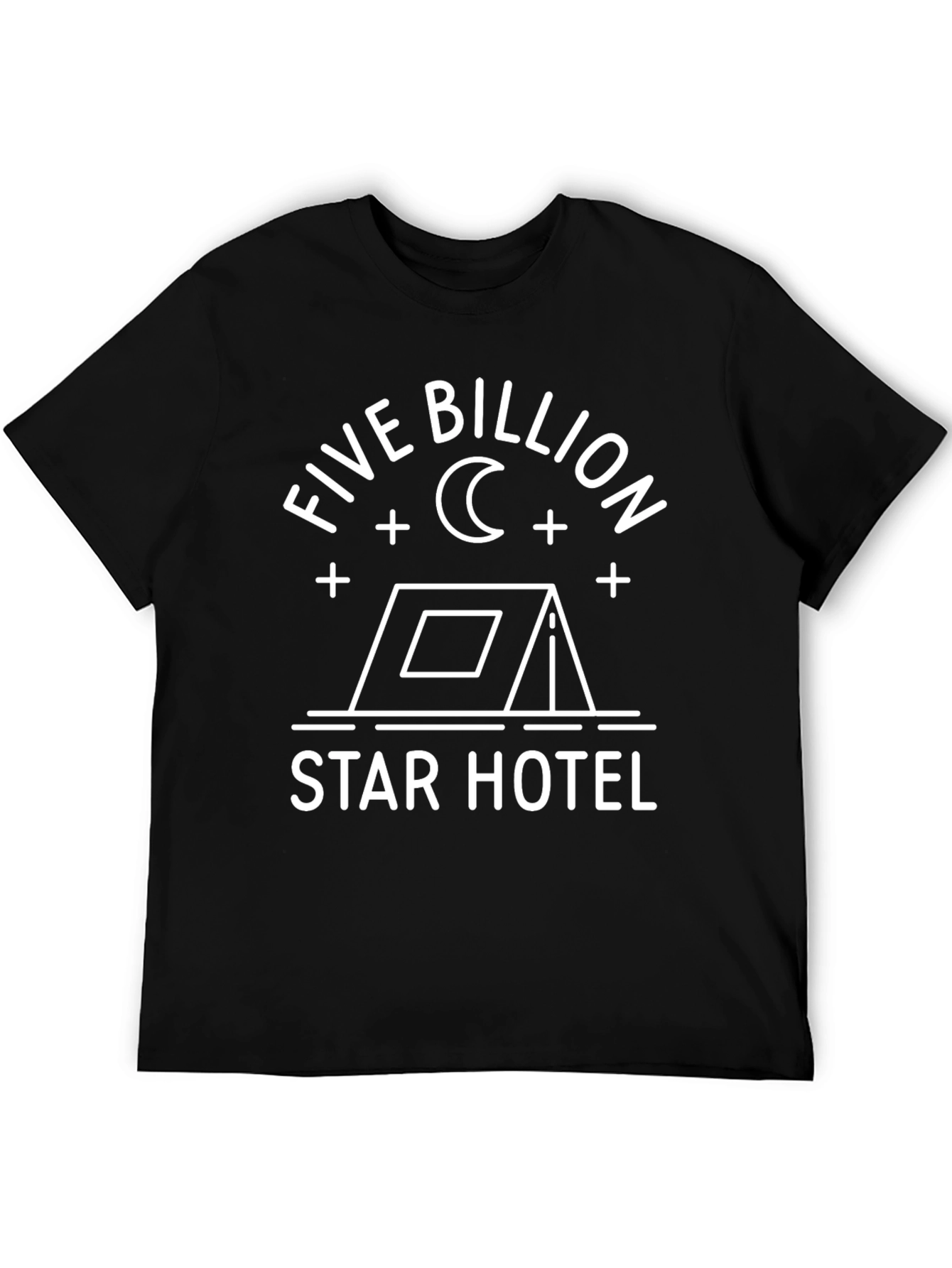 Five Billion Star Hotel Camping T-Shirt