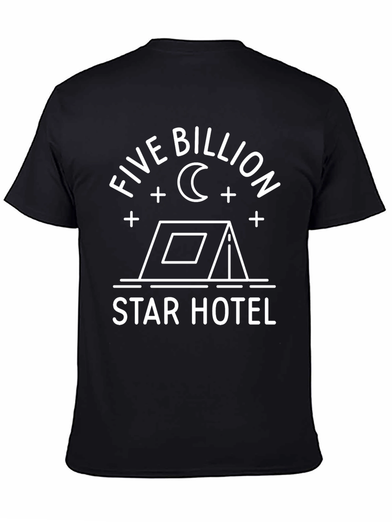 Five Billion Star Hotel Camping T-Shirt