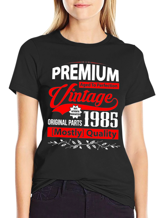 Premium Vintage Aged To Perfection 1985 T-Shirt