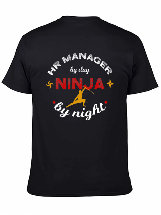 HR Manager Ninja Graphic T-Shirt