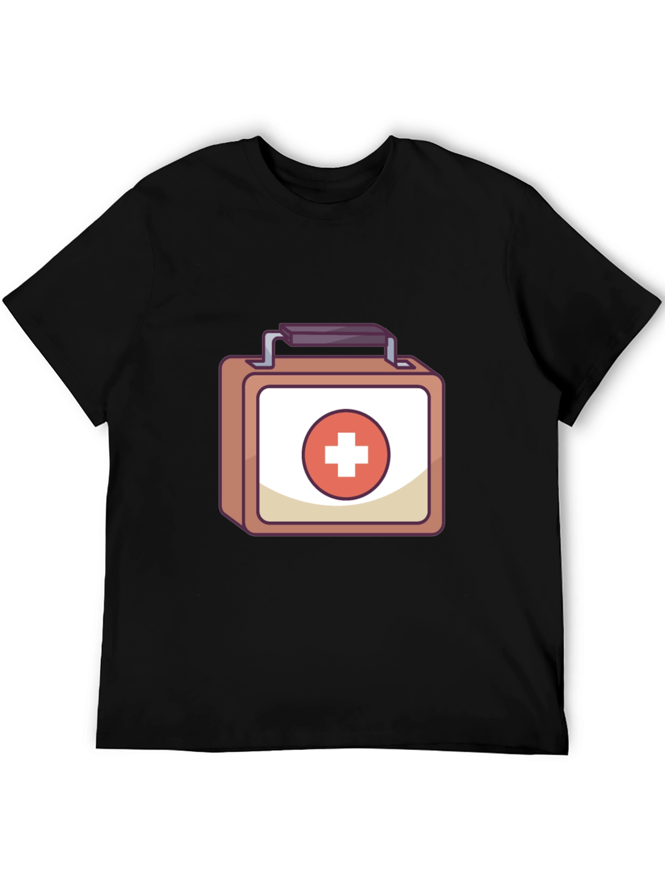 First Aid Kit T-Shirt - Medical Cartoon Design