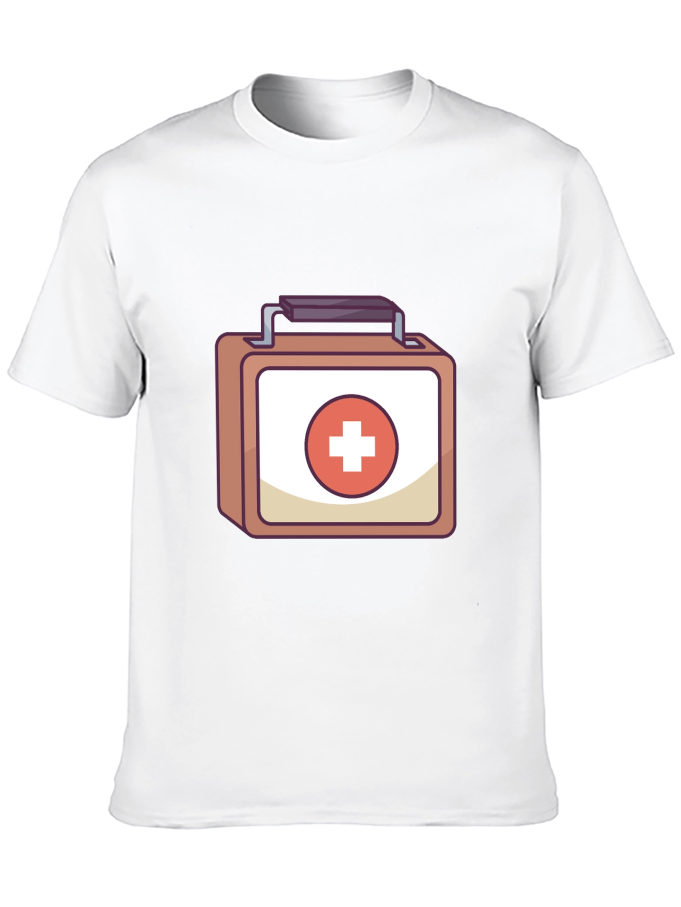 First Aid Kit T-Shirt - Medical Cartoon Design