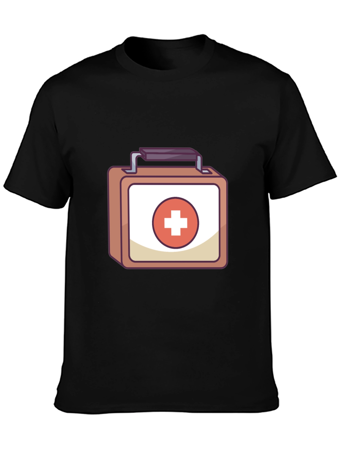 First Aid Kit T-Shirt - Medical Cartoon Design