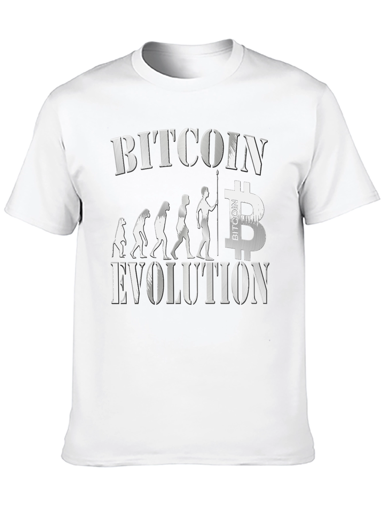 Bitcoin Evolution Black T-Shirt