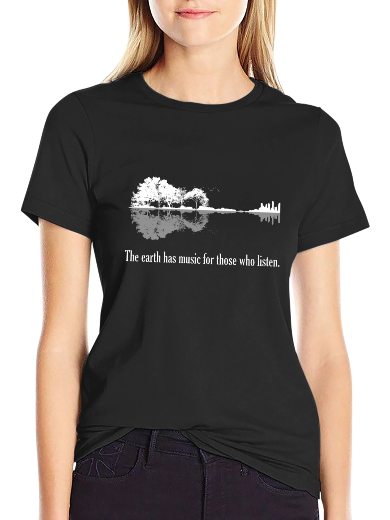 Nature Guitar T-Shirt - Earth Has Music